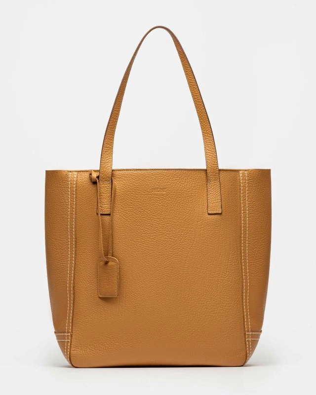 Shopper Vera En Cuero Graneado